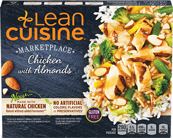 Dr. Gourmet reviews Chicken with Almonds from Lean Cuisine's Marketplace line.