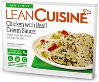 Lean Cuisine Chicken with Basil Cream Sauce