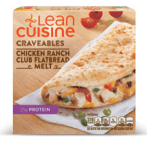 Dr. Gourmet Reviews the Chicken Ranch Club Flatbread from Lean Cuisine