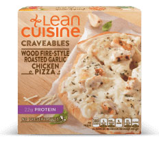 Dr. Gourmet reviews Wood Fire-Style Garlic Chicken Pizza from Lean Cuisine's Craveables collection