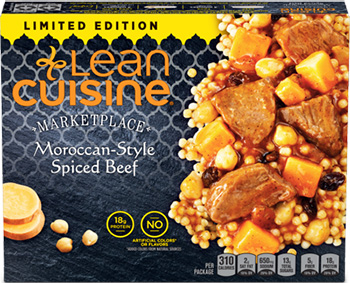 Moroccan-Style Spiced Beef from Lean Cuisine reviewed by the Dr. Gourmet tasting panel