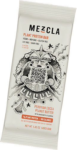 Dr. Gourmet reviews the Peruvian Cocoa Peanut Butter bar from Mezcla