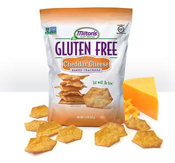 Dr. Gourmet reviews the Cheddar crackers from Milton's Craft Bakers