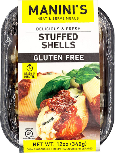 Dr. Gourmet reviews Manini's Gluten Free Stuffed Shells