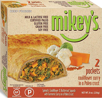 Mikey's Cauliflower Curry Pockets reviewed by Dr. Gourmet