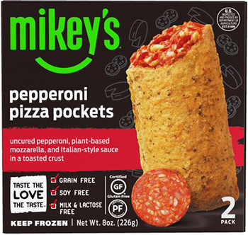 the Dr. Gourmet tasting panel reviews the Pepperoni Pizza Pockets from Mikey's