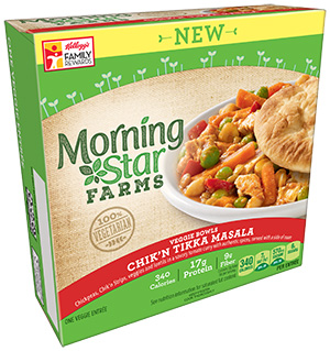 Dr. Gourmet reviews the Chick'n Tikka Masala from Morningstar Farms.