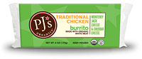 PJ's Traditional Chicken Burrito