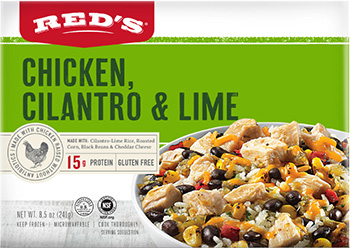 the Dr. Gourmet tasting panel reviews the Chicken, Cilantro & Lime bowl from Red's All Natural