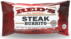 Red's All Natural Steak Burrito Review by Dr. Gourmet