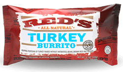 Red's All Natural Turkey Burrito Review by Dr. Gourmet