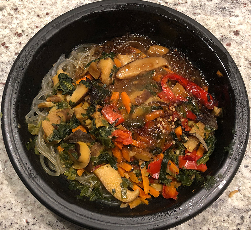 Dr. Gourmet reviews the Korean Japchae from Sweet Earth Foods