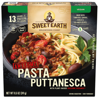 Dr. Gourmet reviews the Pasta Puttanesca from Sweet Earth Foods