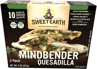 Dr. Gourmet reviews the Mindbender Quesadilla from Sweet Earth Foods