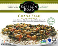 Saffron Road Chana Saag Review by Dr. Gourmet