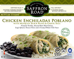 Dr. Gourmet Reviews Chicken Enchiladas Poblano by Saffron Road Foods