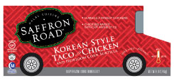 Dr. Gourmet Reviews the Korean Taco with Chicken from Saffron Road Food