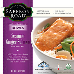 Dr. Gourmet reviews Sesame Ginger Salmon from Saffron Road