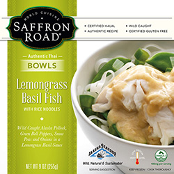 Dr. Gourmet reviews Lemongrass Basil Fish from Saffron Road