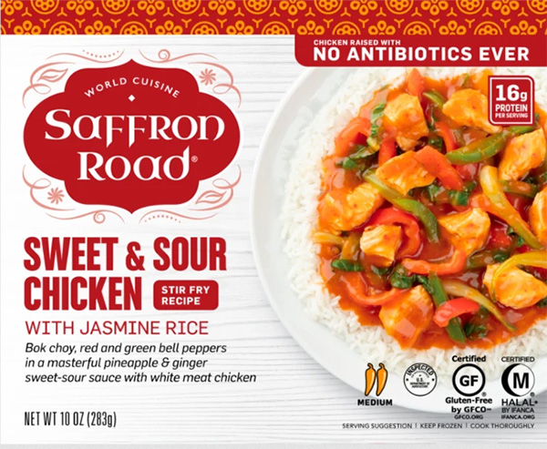 Dr. Gourmet reviews the Sweet & Sour Chicken from Saffron Road