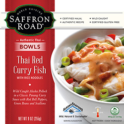 Dr. Gourmet reviews Thai Red Curry Fish from Saffron Road