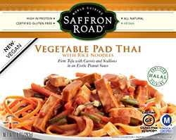 Saffron Road Foods Vegetable Pad Thai Review by Dr. Gourmet