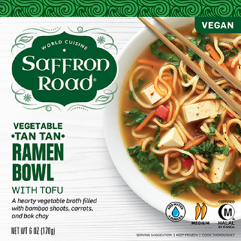 the Dr. Gourmet tasting panel reviews the Vegetable Tan TAn Ramen Bowl from Saffron Road