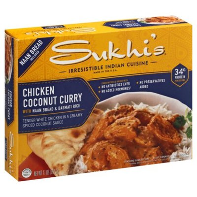 Dr. Gourmet reviews the Chicken Coconut Curry from Sukhi's