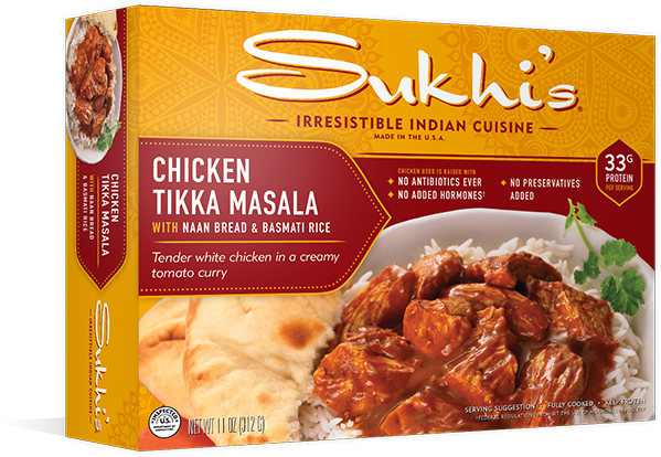 the Chicken Tikha Masala from Sukhi's