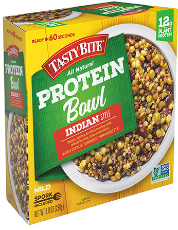 Dr. Gourmet reviews the Indian Style Protein Bowl from Tasty Bite