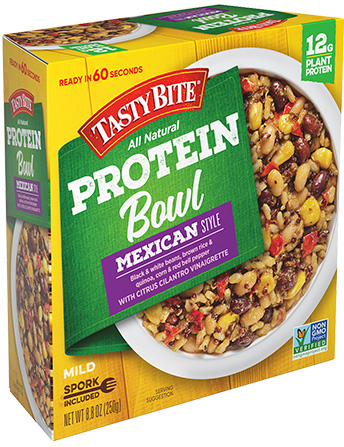 Dr. Gourmet reviews the Mexican Style Protein Bowl from Tasty Bite