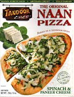 Paneer Spinach Pizza