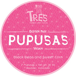 Tres Pupusas Black Bean & Sweet Corn Pupusas Review by Dr. Gourmet