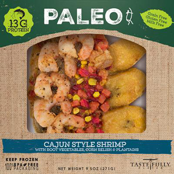 Dr. Gourmet reviews the Cajun Style Shrimp from Tastefully Plated Paleo.