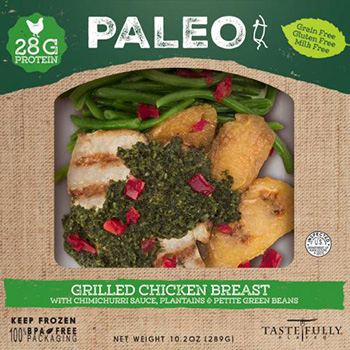 Dr. Gourmet reviews the Grilled Chicken Breast Paleo meal from Tastefully Plated