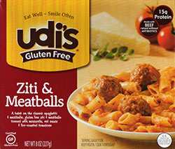 Dr. Gourmet Reviews Udi's Gluten Free Ziti & Meatballs