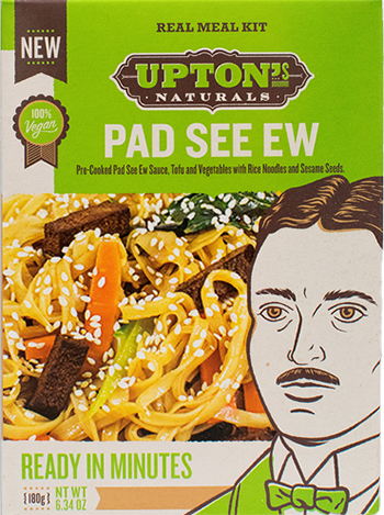 Dr. Gourmet reviews the Pad See Ew from Upton's Naturals