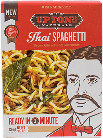 Dr. Gourmet reviews the Thai Spaghetti Real Meal Kit from Upton's Naturals