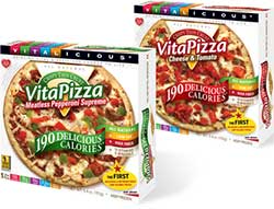 VitaPizzas from Vitalicious Review by Dr. Gourmet