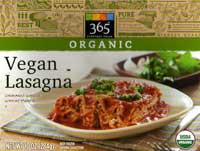 Whole Foods Organic Vegan Lasagna Review