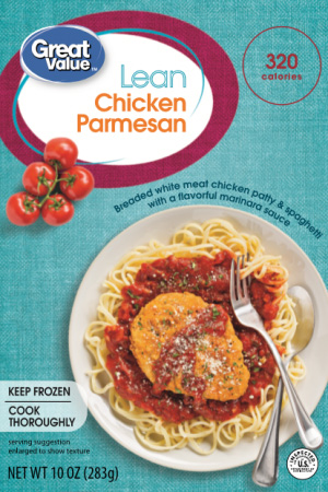 Dr. Gourmet reviews the Chicken Parmesan from Walmart's Great Value line