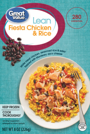 The Dr. Gourmet tasting panel reviews the Fiesta Chicken & Rice from Walmart's Great Value line