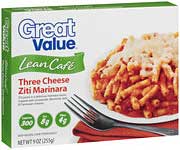 Walmart Great Value Lean Cafe Three Cheese Marinara