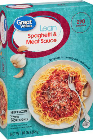 Dr. Gourmet's tasting panel reviews Spaghetti with Meat Sauce from Walmart