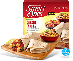 Dr. Gourmet Reviews Weight Watchers Smart Ones Chicken Fajitas