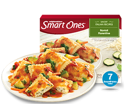 Dr. Gourmet reviews Ravioli Florentine from Weight Watchers Smart Ones