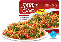 Weight Watchers Smart Ones Sesame Noodles with Vegetables Review by Dr. Gourmet