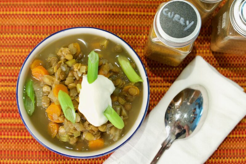 Curried Lentil Soup