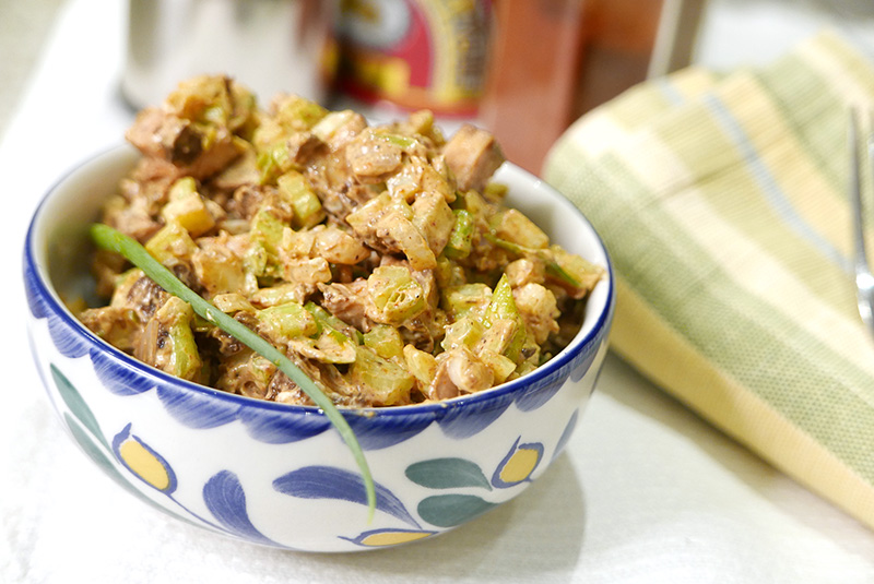 Spicy Barbecue Chicken Salad