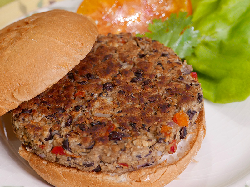 Black Bean and Jack Burgers